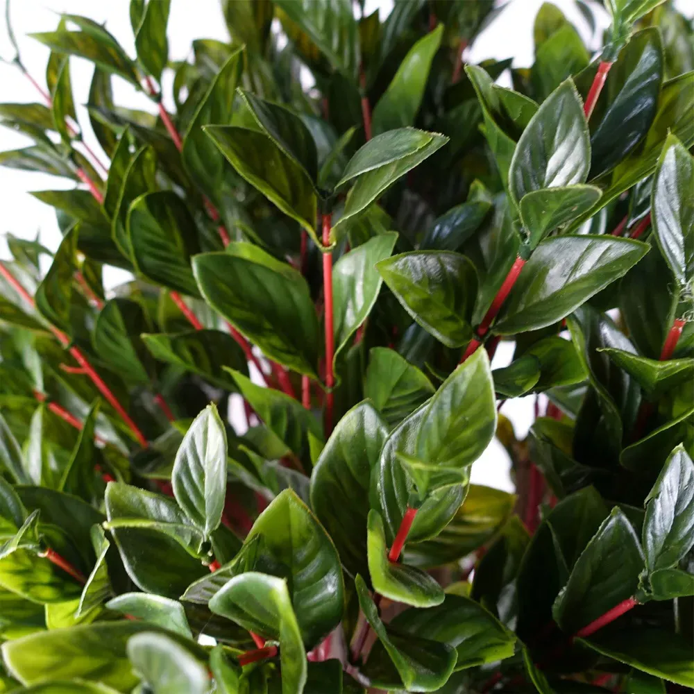 Artificial Gloxinia Ball Topiary 50cm - Green