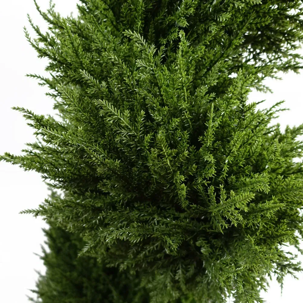 Artificial Spiral Cypress Topiary Tree 120cm - Green