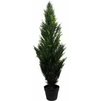 Cypress UV Cedar Artificial Topiary Tree - Green