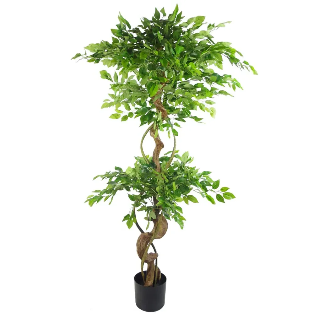 Japanese Fruticosa Artificial Tree in Pot - Green