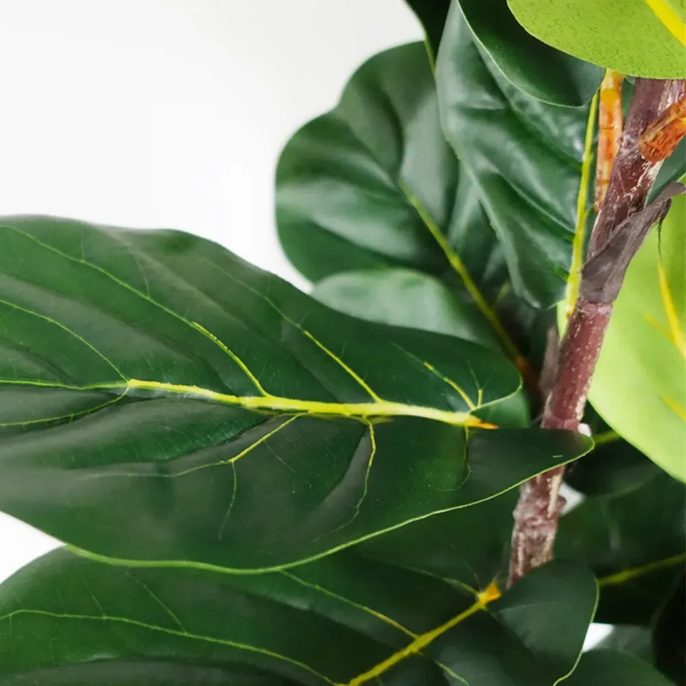 Large Fig Artificial Plant in Pot - Green