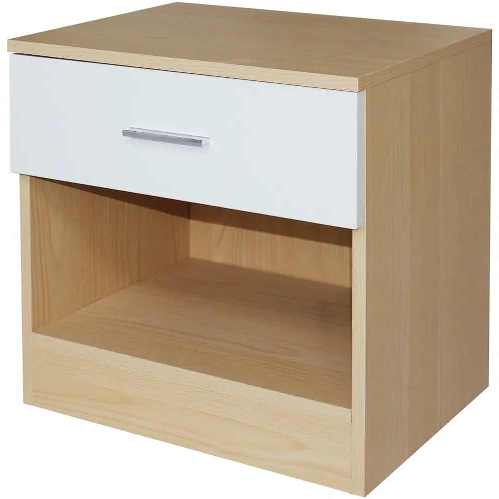 3 Piece Bedroom Furniture Set - White