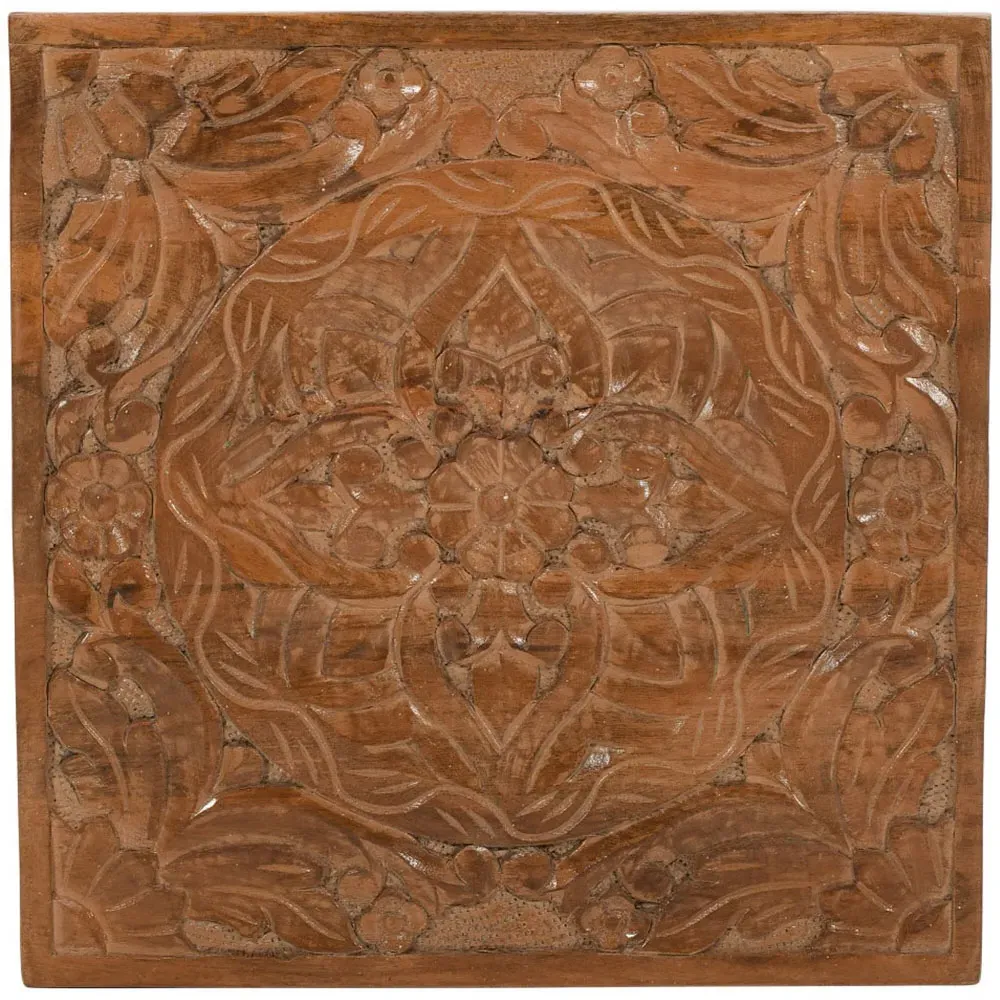 Adair Wall Art - Brown, Mango Wood