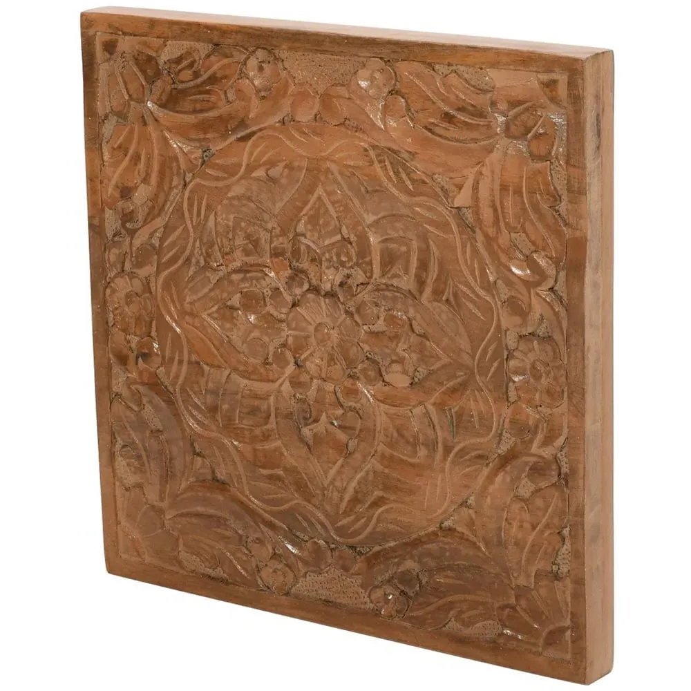 Adair Wall Art - Brown, Mango Wood image