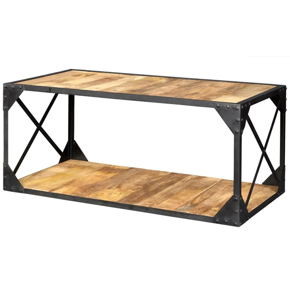 Akos Coffee Table - Brown, Wood