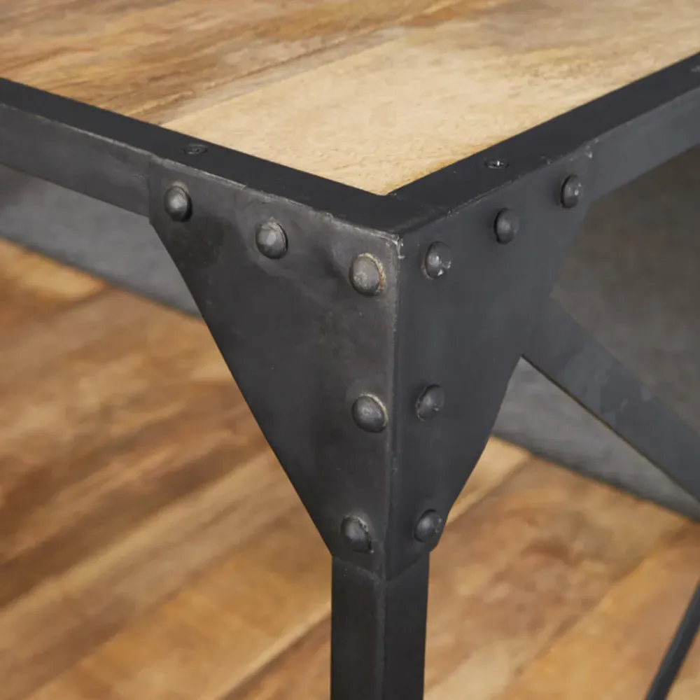 Akos Coffee Table - Brown, Wood