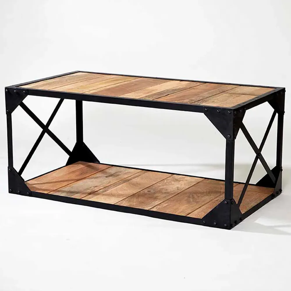 Akos Coffee Table - Brown, Wood