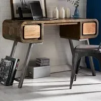 Aleiny 2 Drawer Console - Brown, Wood