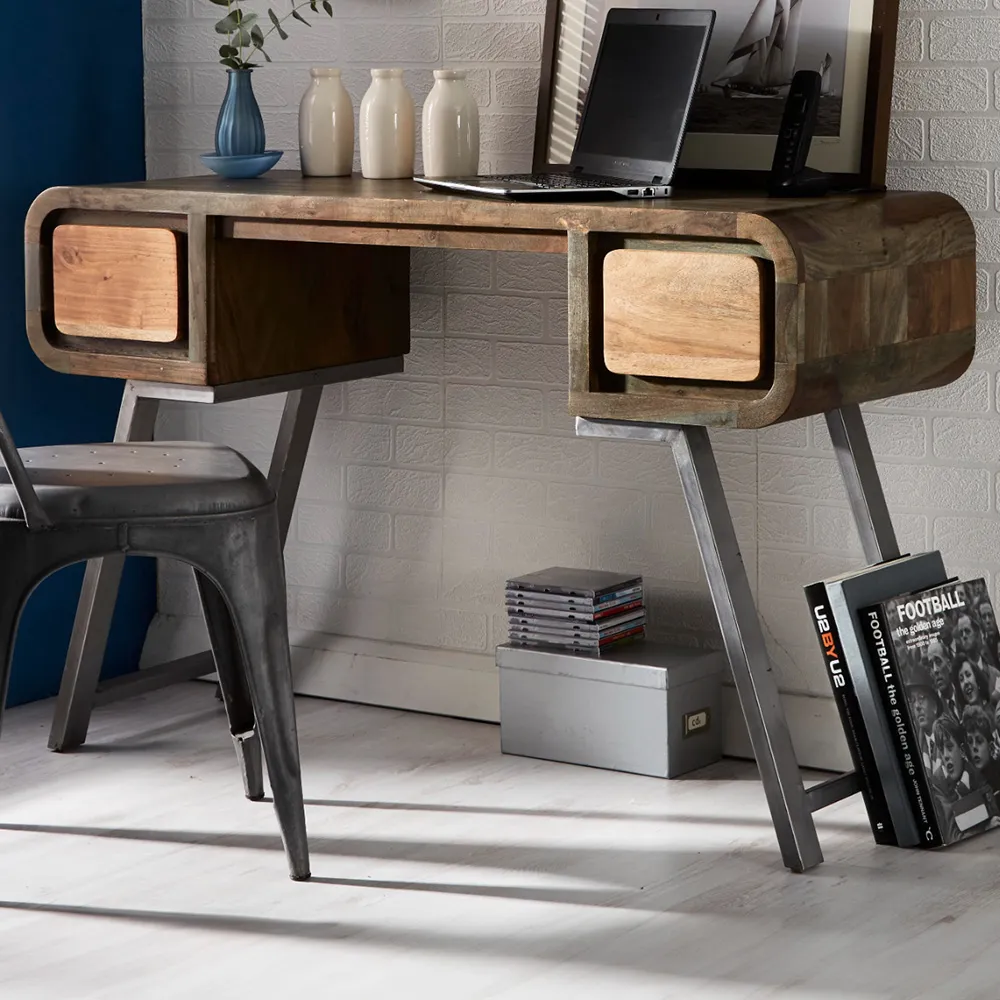 Aleiny 2 Drawer Console - Brown, Wood image