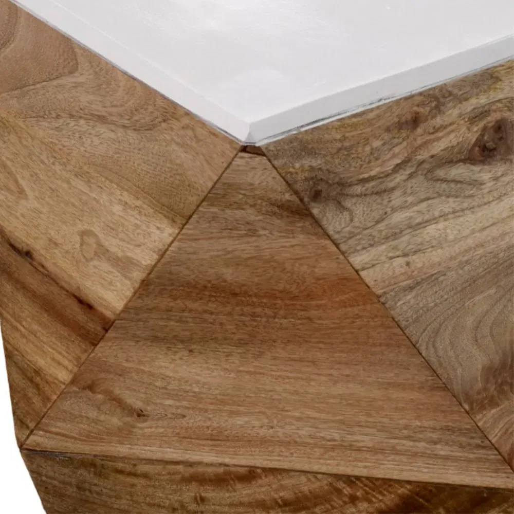 Alfie Side Table - Brown, Mango Wood