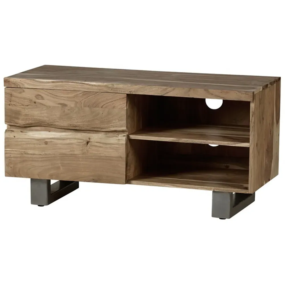 Barima 2 Door TV Unit - Brown, Wood