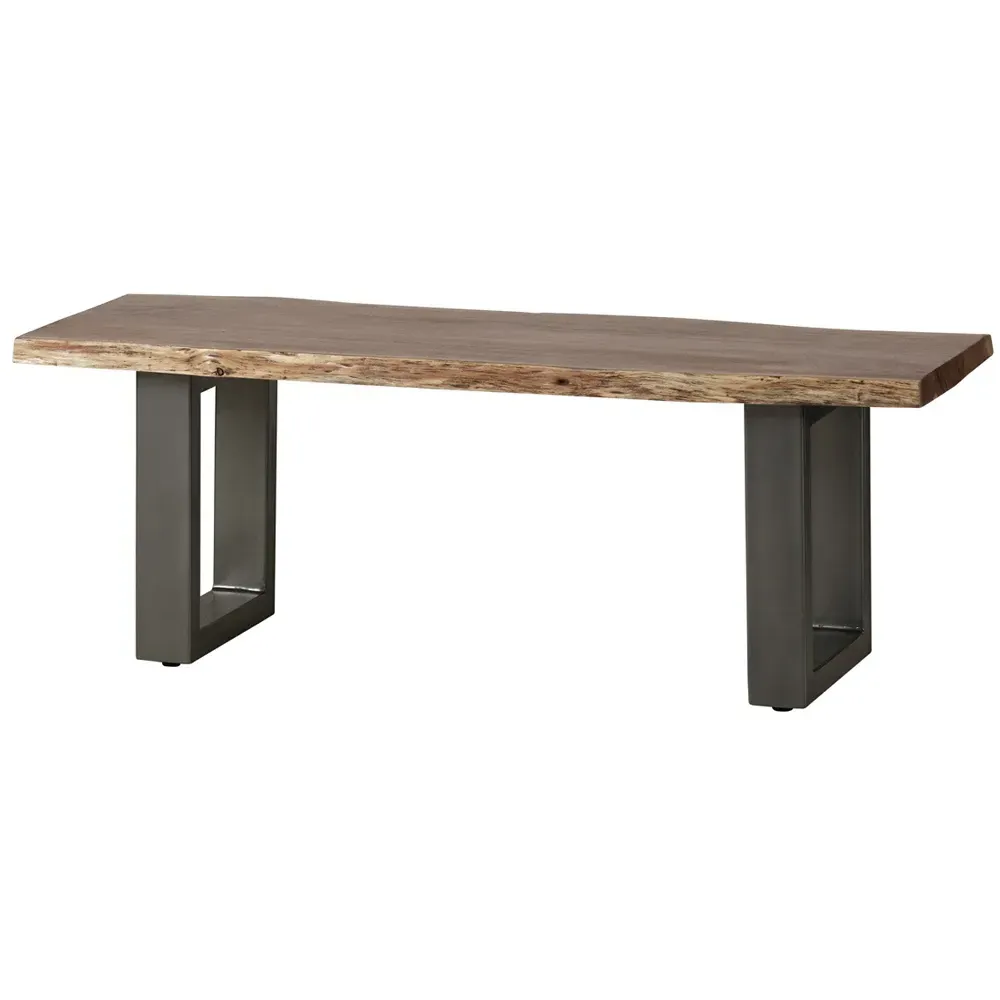 Barima 2-Seater Dining Bench - Brown, Wood