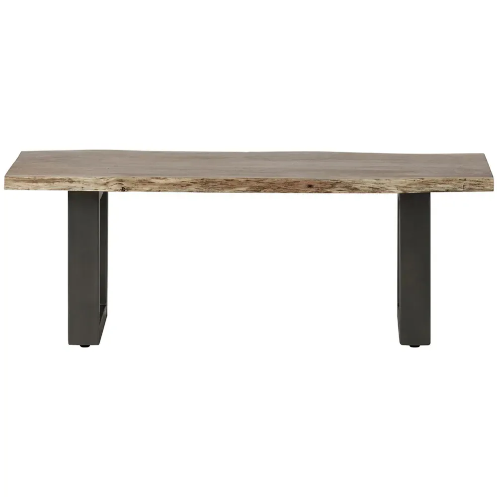 Barima 2-Seater Dining Bench - Brown, Wood