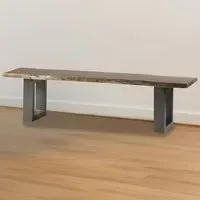 Barima 3-Seater Dining Bench - Brown, Wood