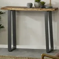 Barima Console Table - Brown, Wood