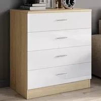Brooklyn 4 Drawer Chest of Drawers - White