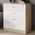 Brooklyn 4 Drawer Chest of Drawers - White