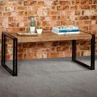 Carnaby Large Coffee Table - Brown, Reclaimed Wood