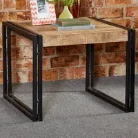 Carnaby Small Coffee Table - Brown, Reclaimed Wood