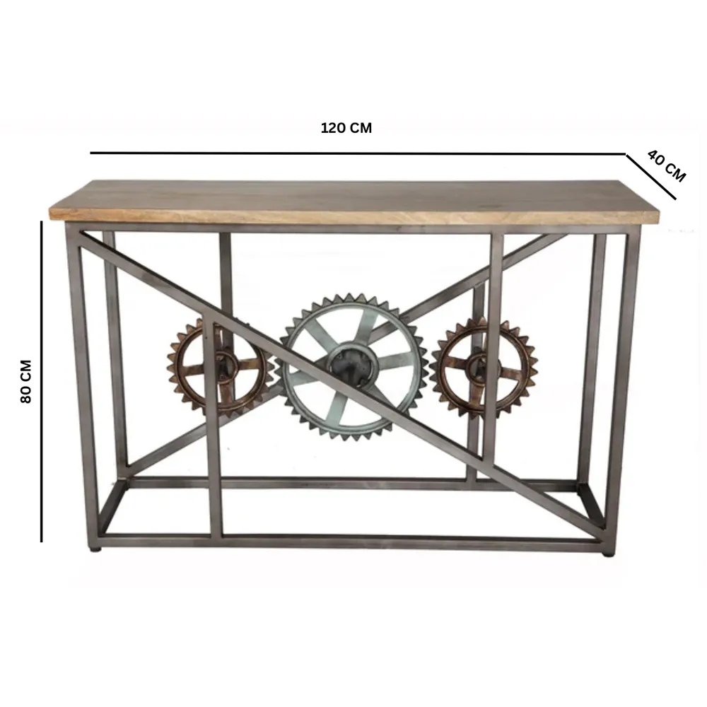 Daisy Console Table - Brown