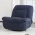 Ebba Recliner Chair with Swivel - Blue