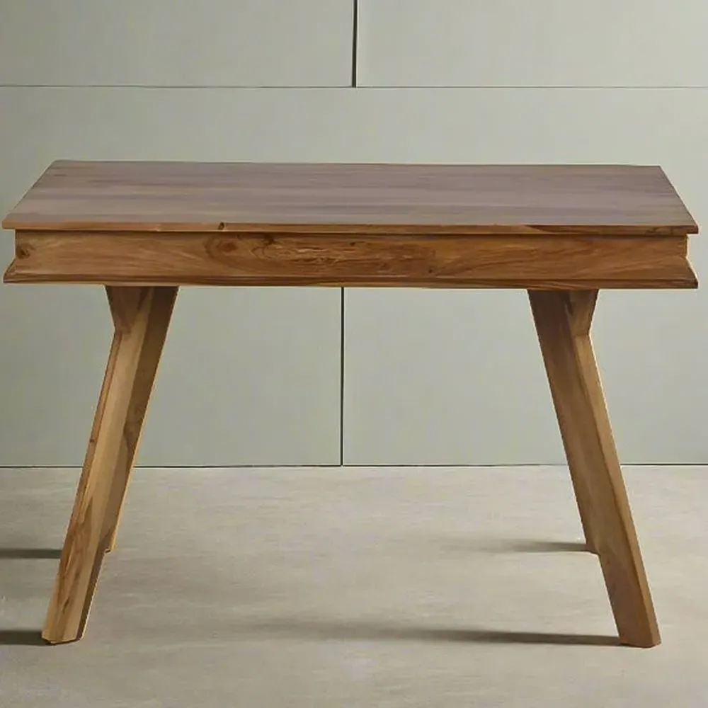 Hana Small Dining Table - Brown, Sheesham