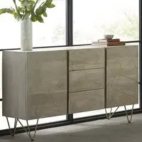 Huyen 2 Door 3 Drawer Extra Large Sideboard - Brown, Wood