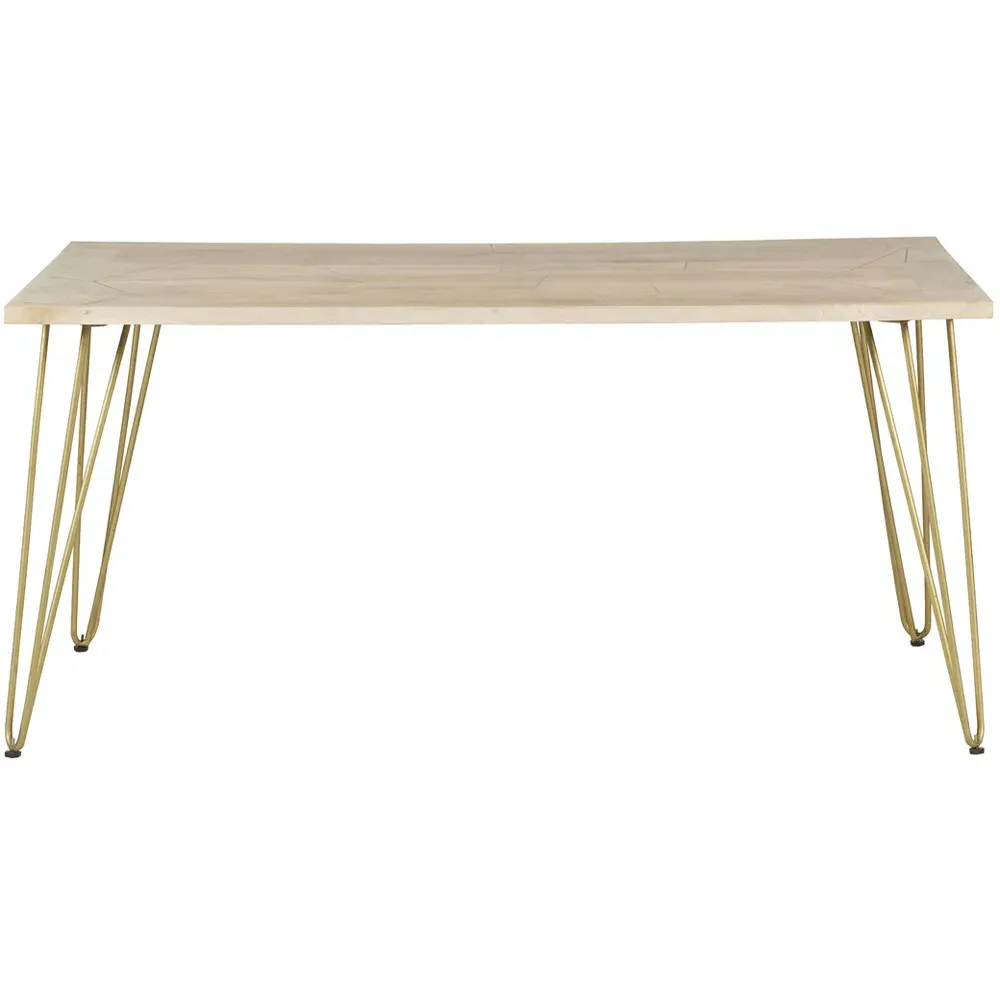 Huyen 4-Seater Dining Table - Brown