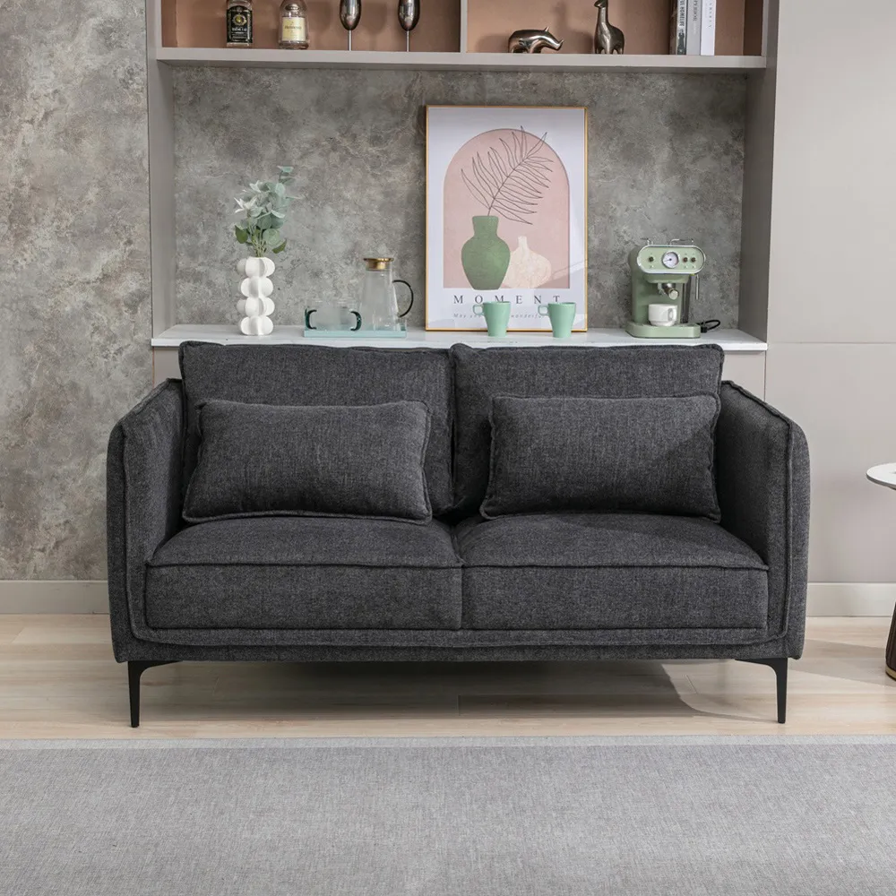 Landon 2-Seater Sofa - Grey