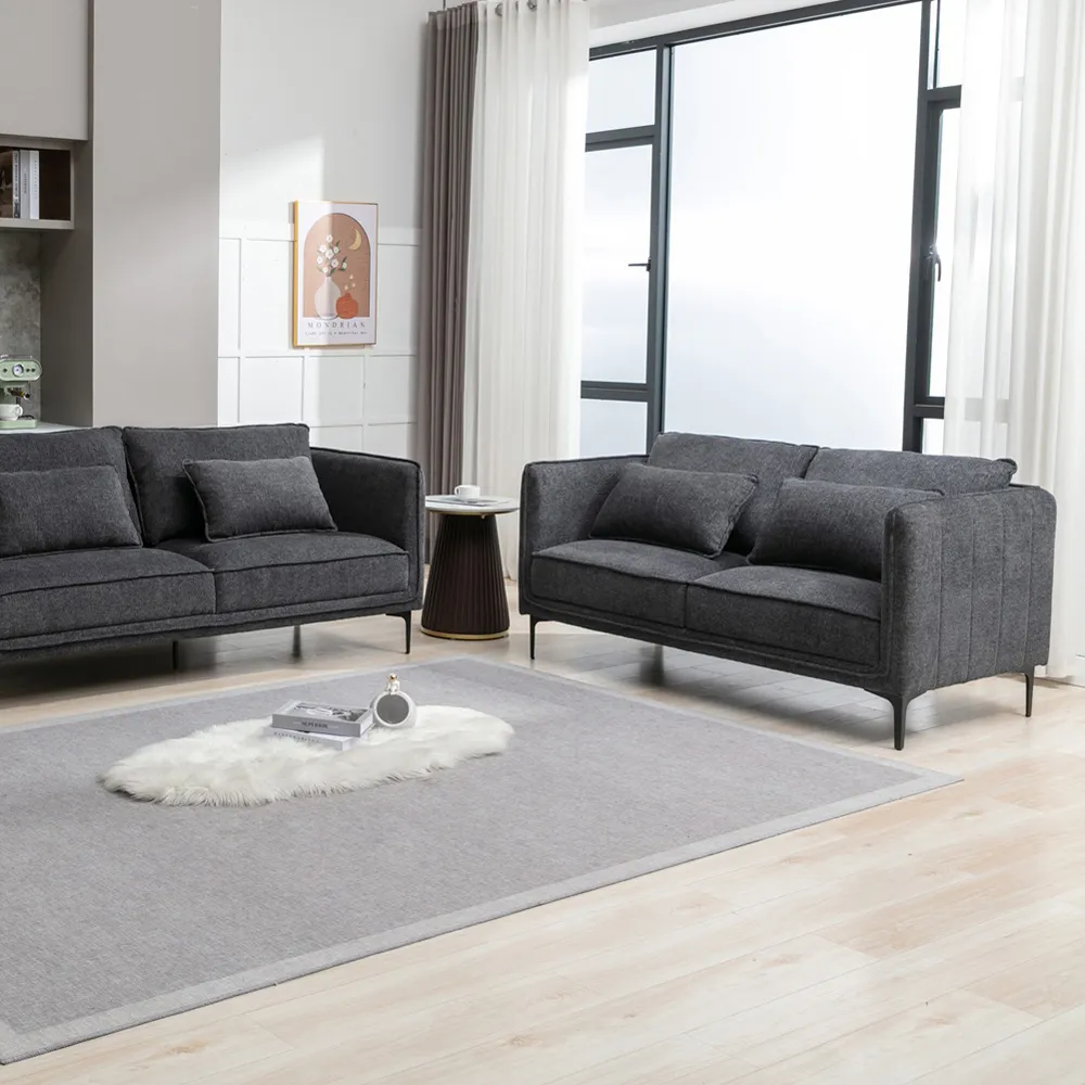 Landon 2-Seater Sofa - Grey