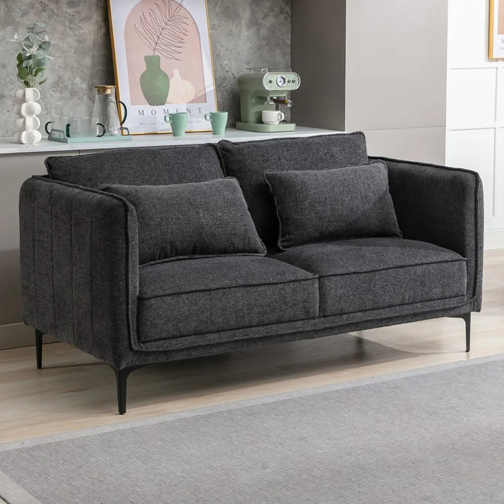 Landon 2-Seater Sofa - Grey image