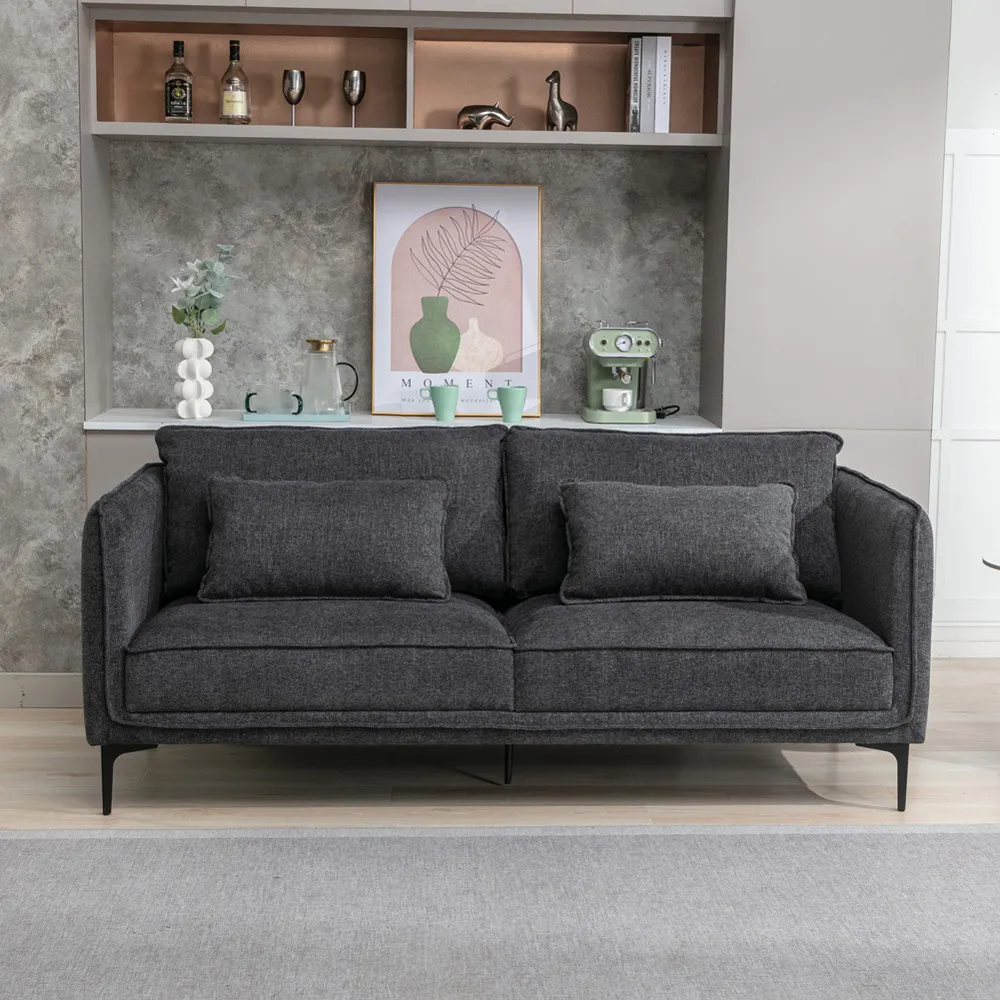 Landon 3-Seater Sofa - Grey
