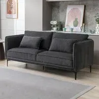 Landon 3-Seater Sofa - Grey