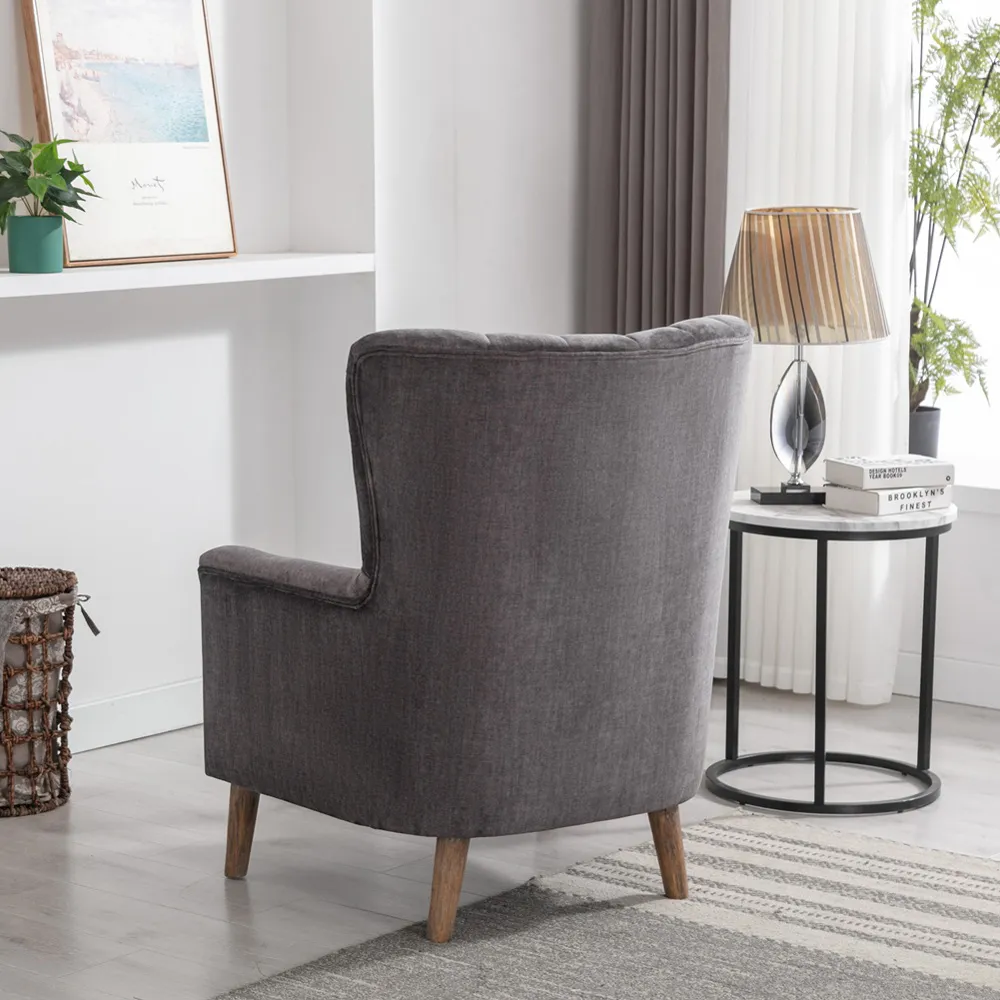 Meabh 3 Granite Chair - Grey