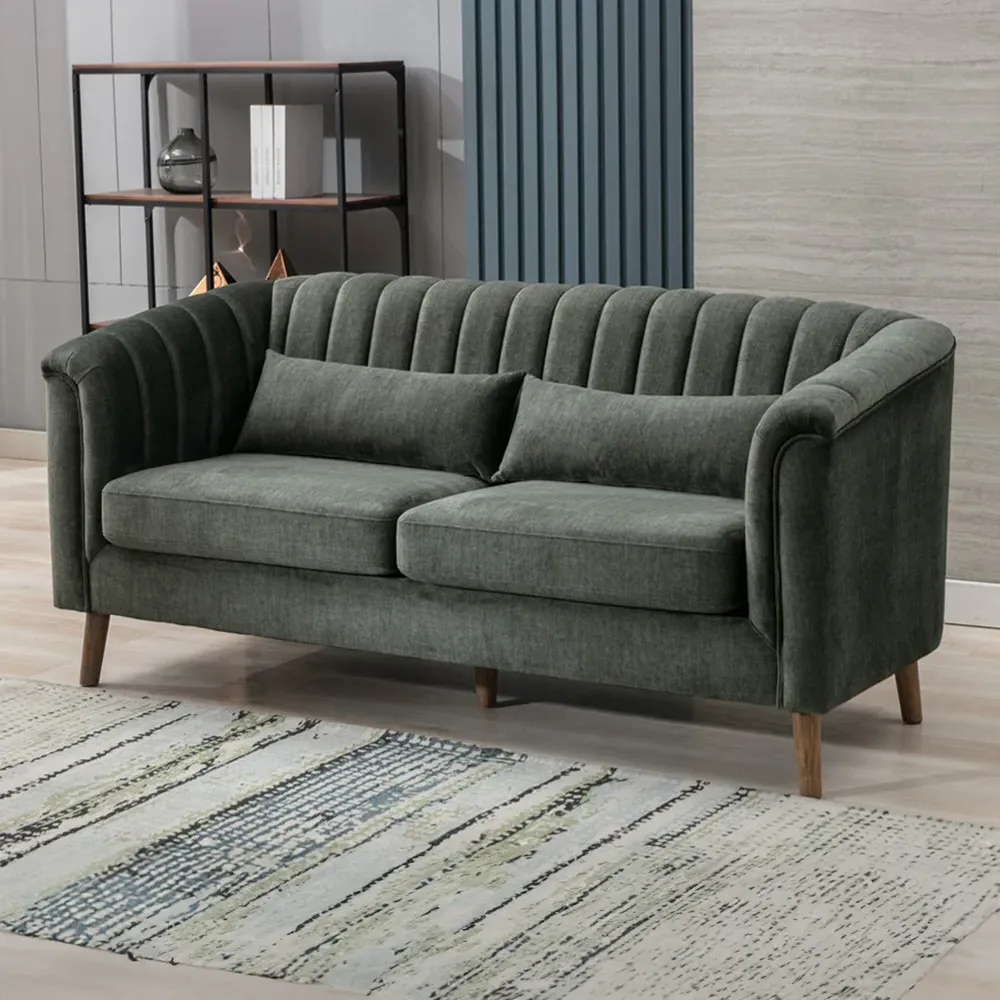 Meabh 3-Seater Sofa - Green