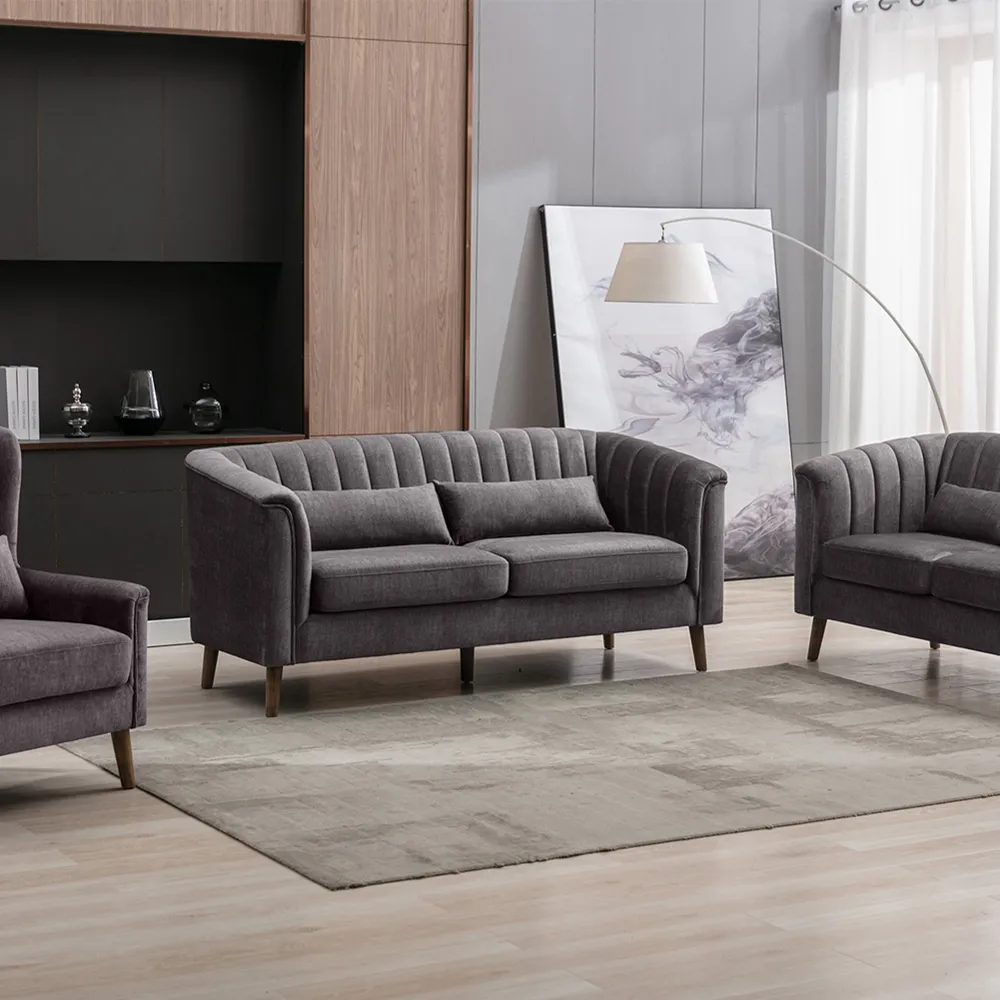 Meabh 3-Seater Sofa - Grey