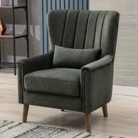 Meabh Chair with Cushion - Green
