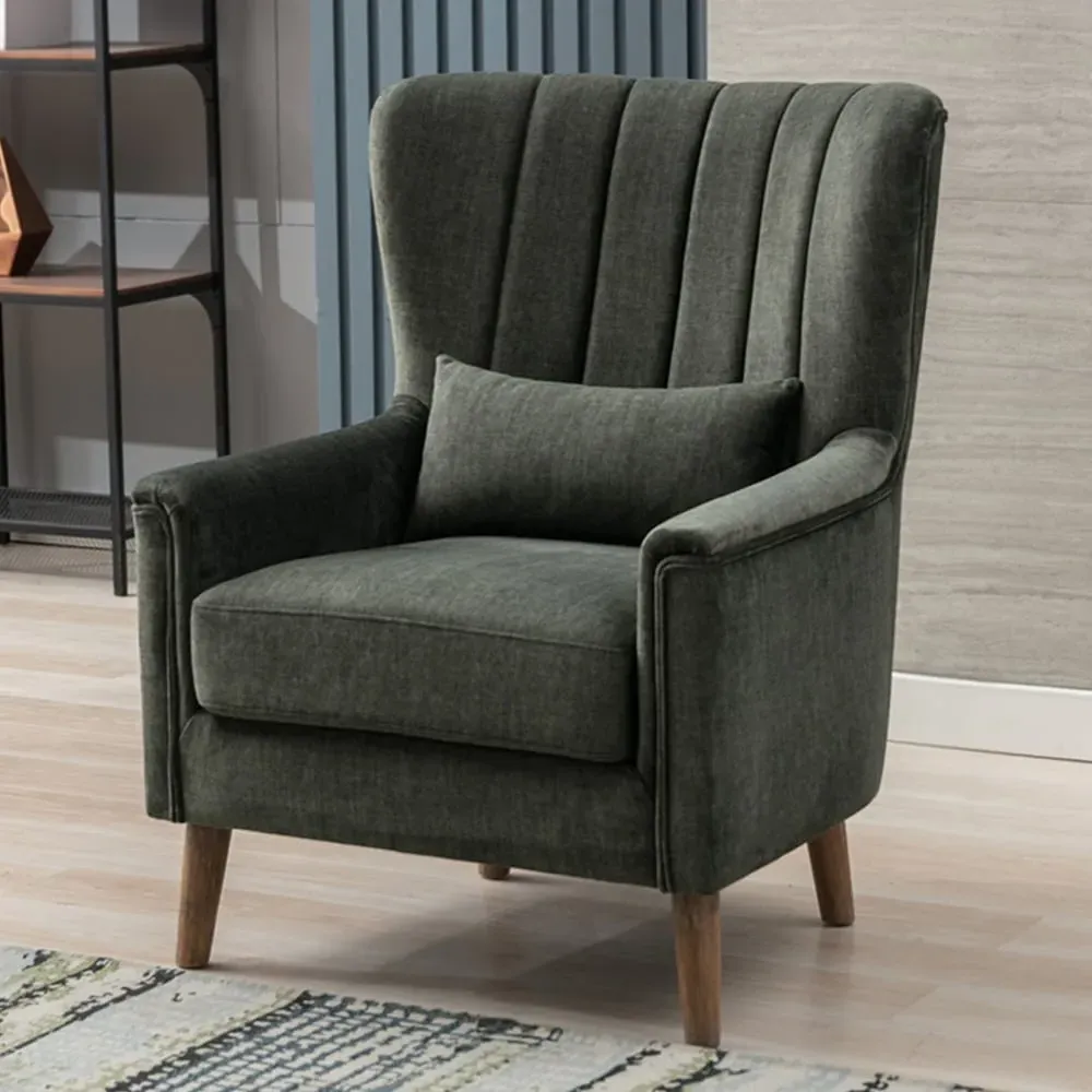 Meabh Chair with Cushion - Green image