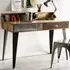 Monaco 2 Drawer Console Table - Brown, Metal