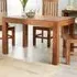 Napoli Toko 4 Seater Dining Table - Brown, Mango