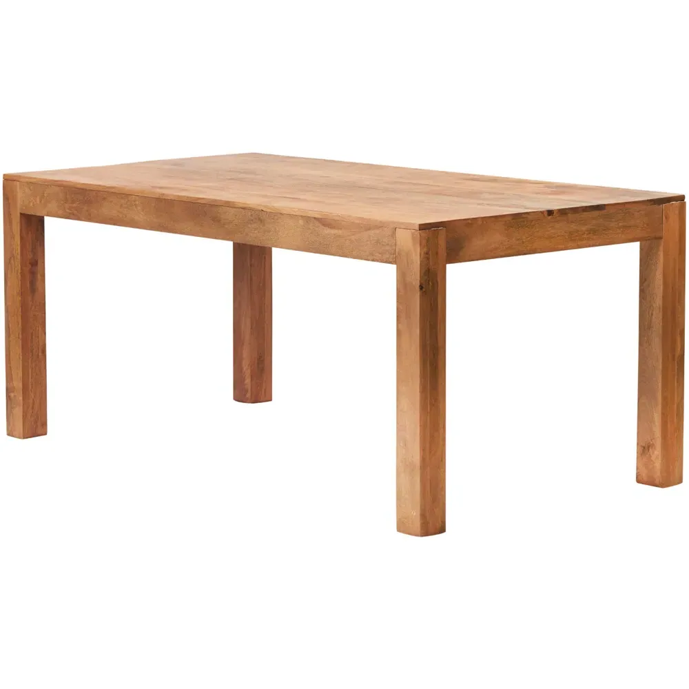 Napoli Toko 6 Seater Dining Table - Brown, Mango