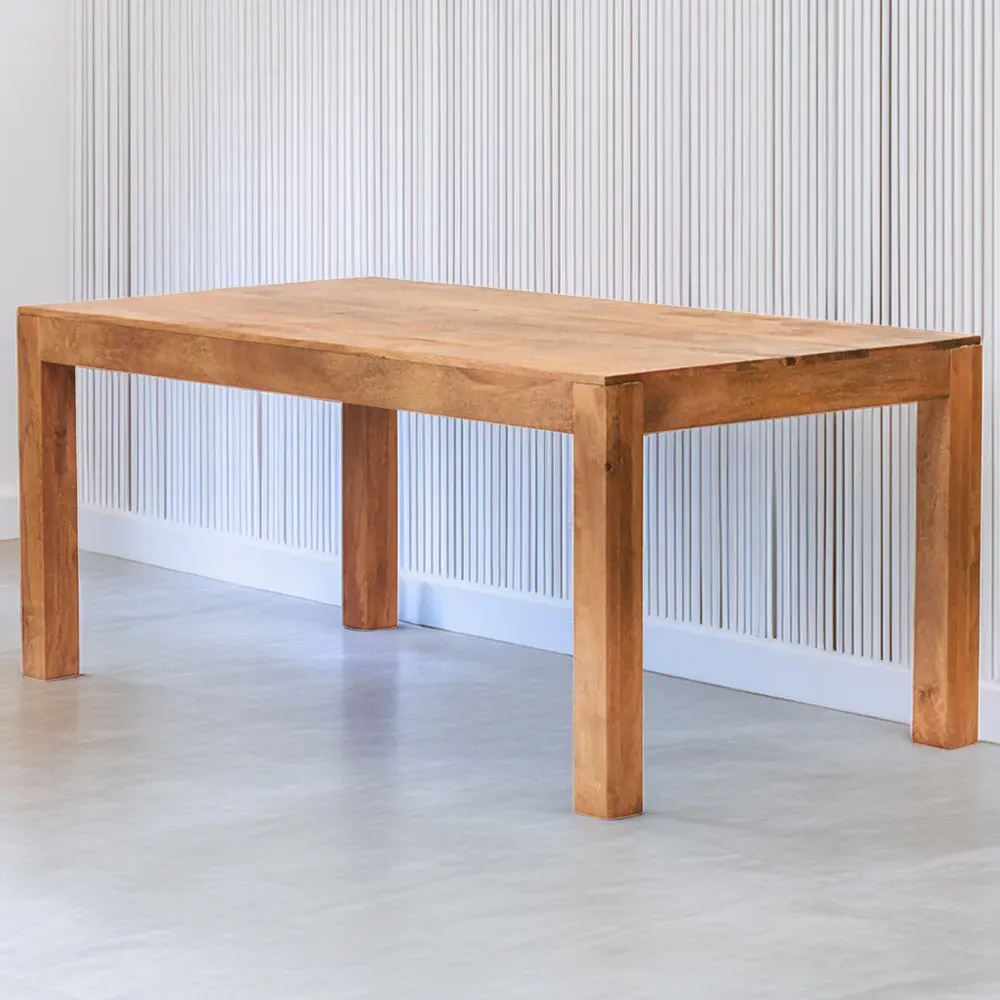 Napoli Toko 6 Seater Dining Table - Brown, Mango