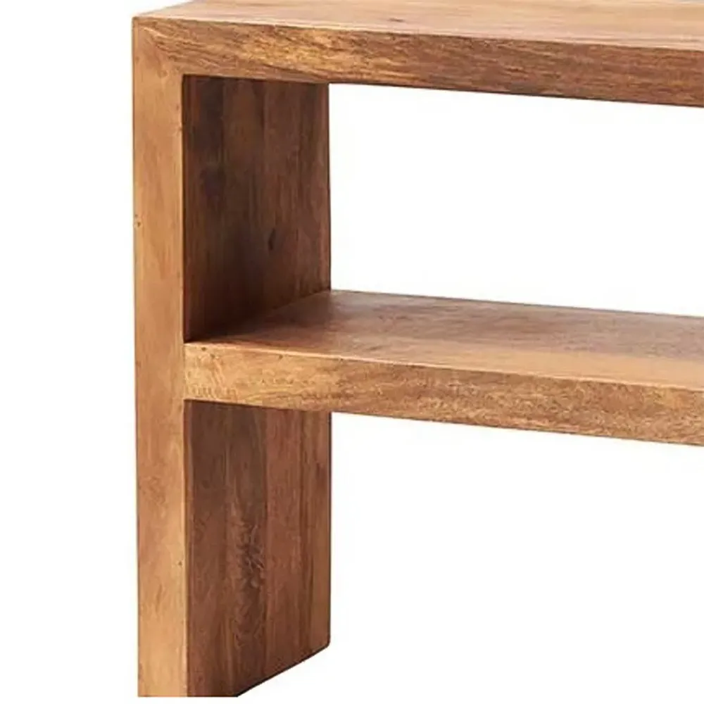 Napoli Toko Console Table - Brown, Mango