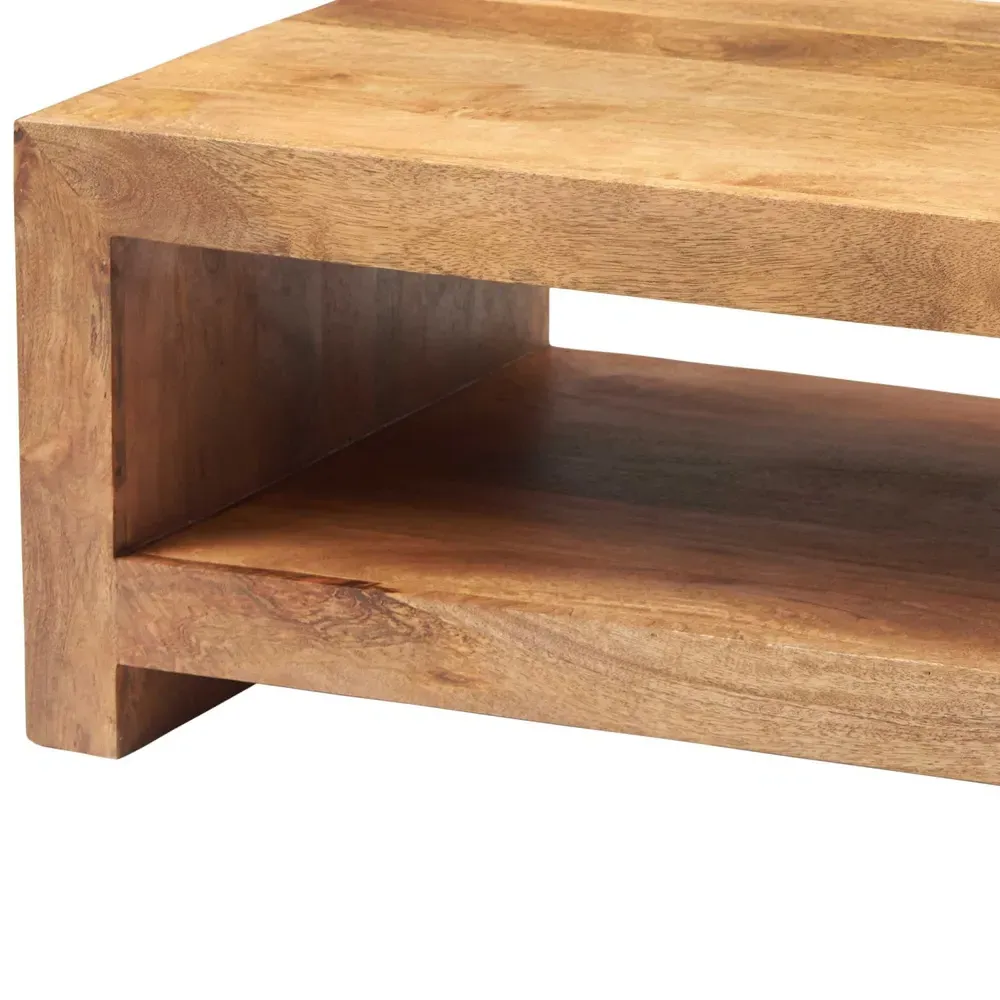 Napoli Toko Large Coffee Table - Brown, Mango