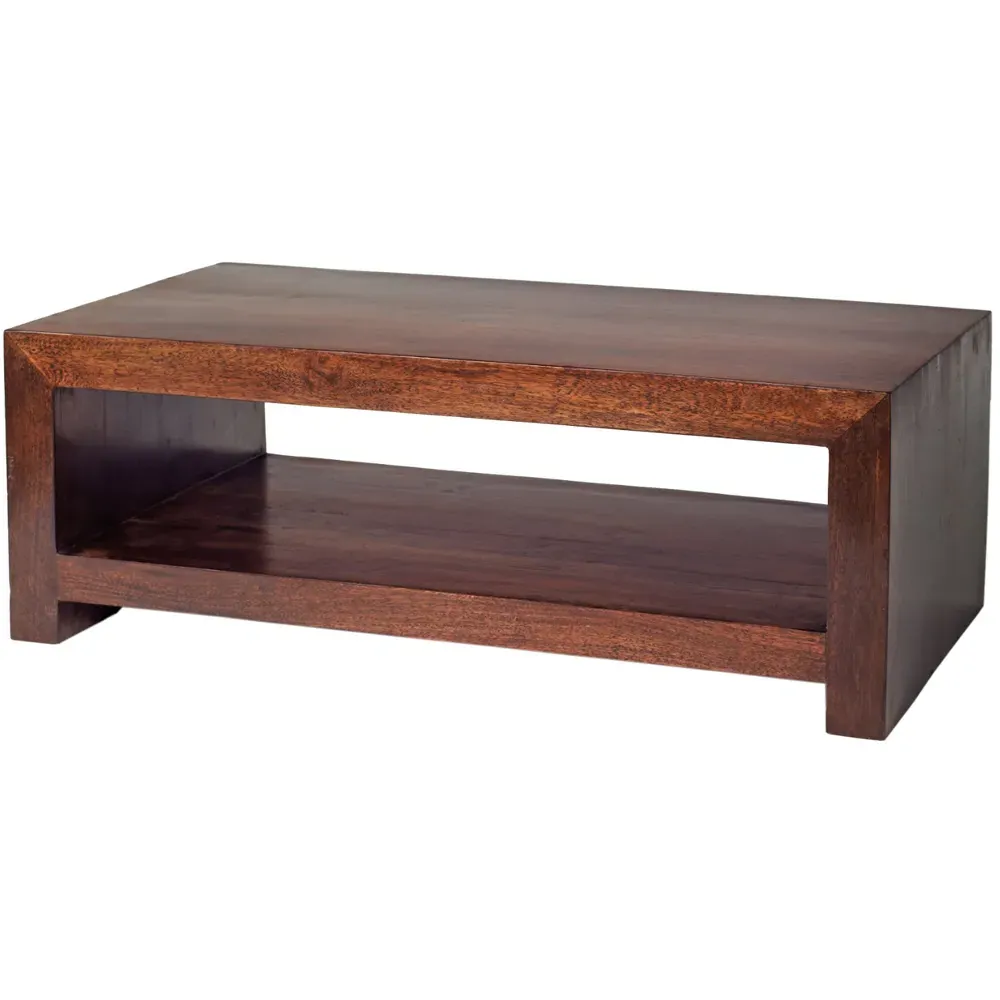 Nihash Toko Large Coffee Table - Dark Mango