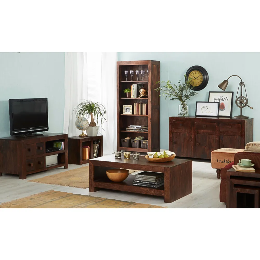 Nihash Toko Large Coffee Table - Dark Mango