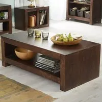 Nihash Toko Large Coffee Table - Dark Mango