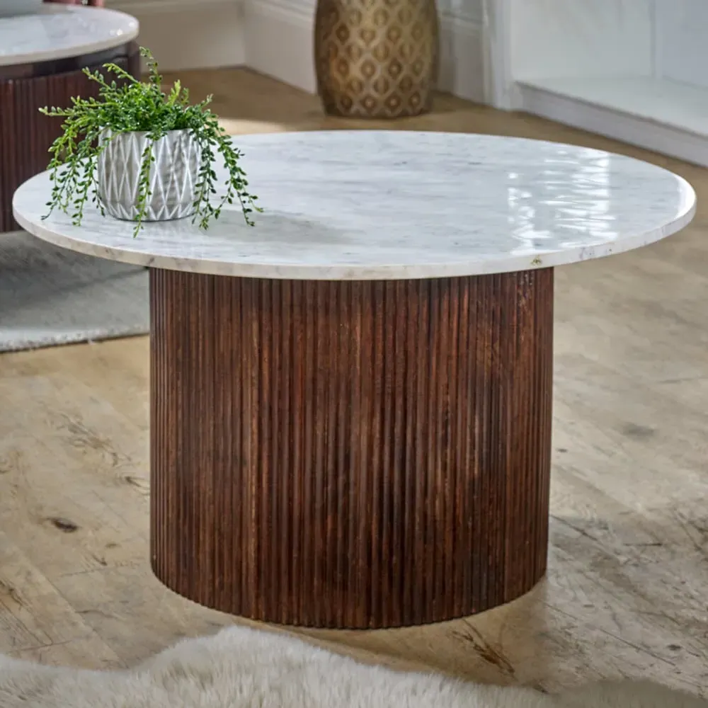 Opal Coffee Table - Brown, Mango Wood image