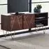Ozella 2 Door TV Unit - Brown, Wood