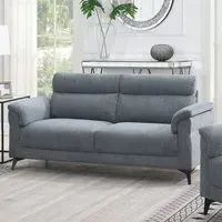 Roxy 3-Seater Sofa - Grey
